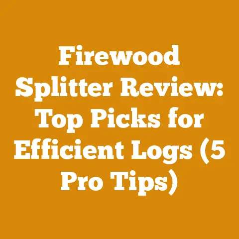 Firewood Splitter Review: Top Picks for Efficient Logs (5 Pro Tips)