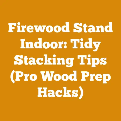 Firewood Stand Indoor: Tidy Stacking Tips (Pro Wood Prep Hacks)