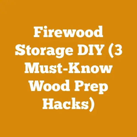 Firewood Storage DIY (3 Must-Know Wood Prep Hacks)