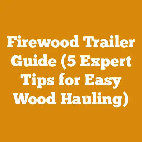 Firewood Trailer Guide (5 Expert Tips for Easy Wood Hauling)
