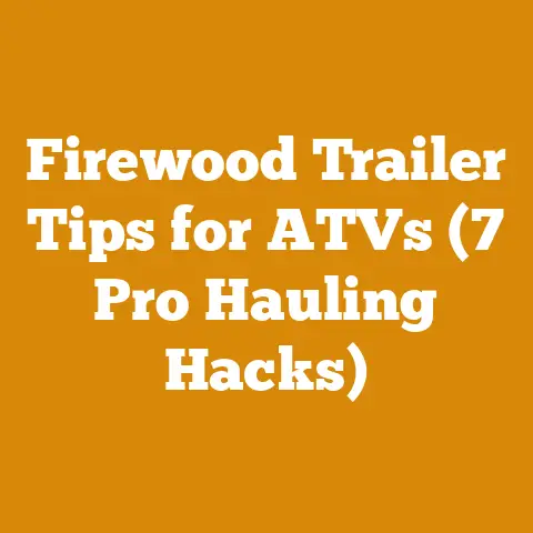 Firewood Trailer Tips for ATVs (7 Pro Hauling Hacks)