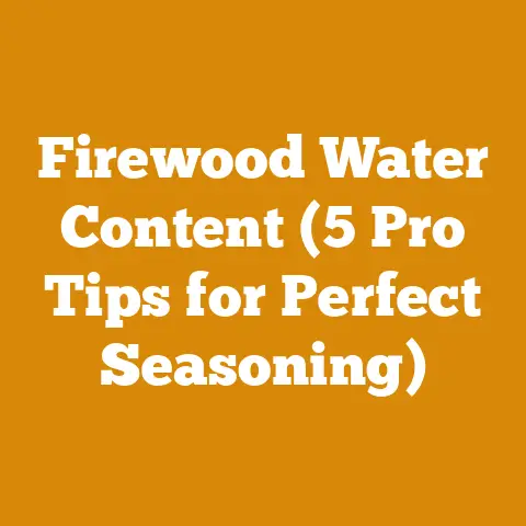 Firewood Water Content (5 Pro Tips for Perfect Seasoning)
