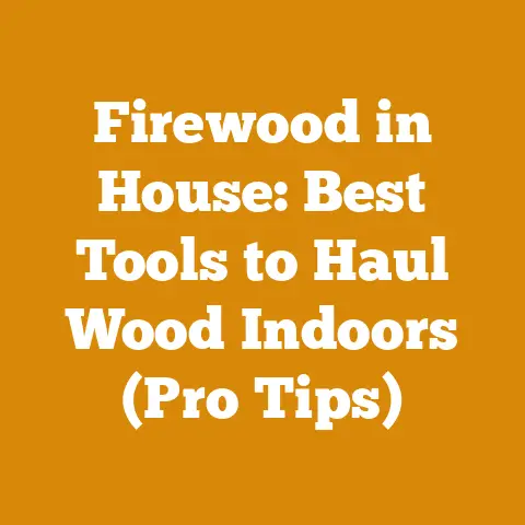Firewood in House: Best Tools to Haul Wood Indoors (Pro Tips)