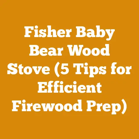 Fisher Baby Bear Wood Stove (5 Tips for Efficient Firewood Prep)