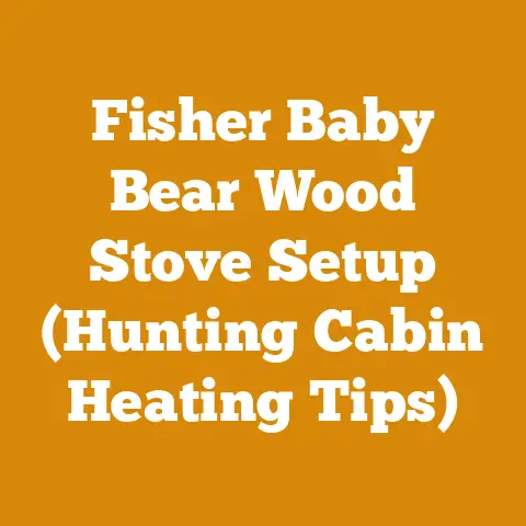 Fisher Baby Bear Wood Stove Setup (Hunting Cabin Heating Tips)
