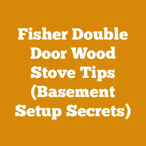 Fisher Double Door Wood Stove Tips (Basement Setup Secrets)