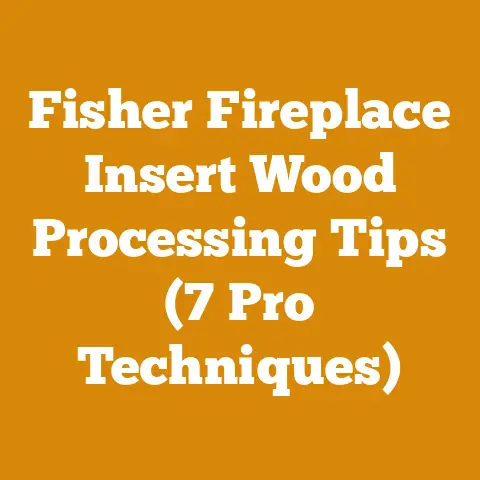 Fisher Fireplace Insert Wood Processing Tips (7 Pro Techniques)