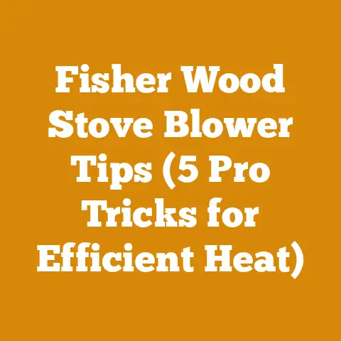 Fisher Wood Stove Blower Tips (5 Pro Tricks for Efficient Heat)