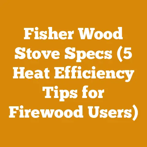 Fisher Wood Stove Specs (5 Heat Efficiency Tips for Firewood Users)