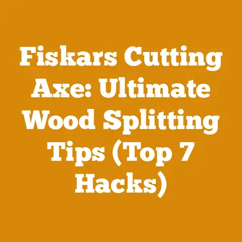 Fiskars Cutting Axe: Ultimate Wood Splitting Tips (Top 7 Hacks)