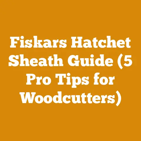 Fiskars Hatchet Sheath Guide (5 Pro Tips for Woodcutters)