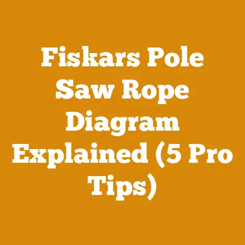 Fiskars Pole Saw Rope Diagram Explained (5 Pro Tips)