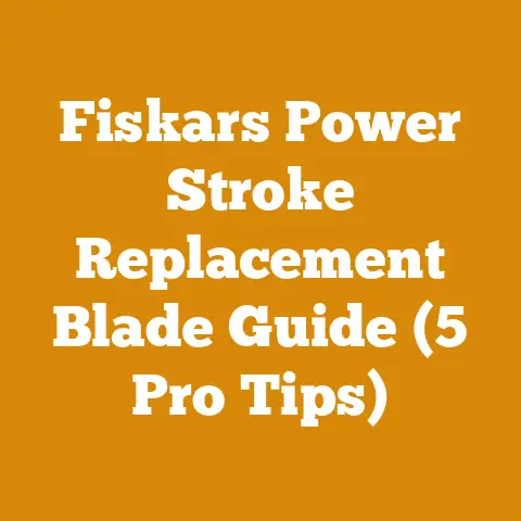 Fiskars Power Stroke Replacement Blade Guide (5 Pro Tips)