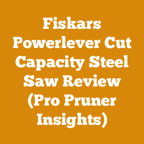 Fiskars Powerlever Cut Capacity Steel Saw Review (Pro Pruner Insights)