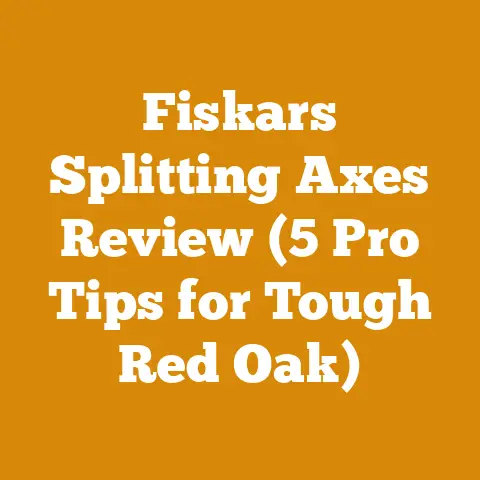 Fiskars Splitting Axes Review (5 Pro Tips for Tough Red Oak)