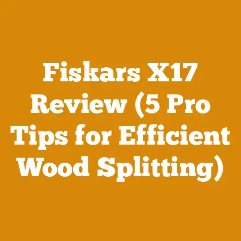 Fiskars X17 Review (5 Pro Tips for Efficient Wood Splitting)