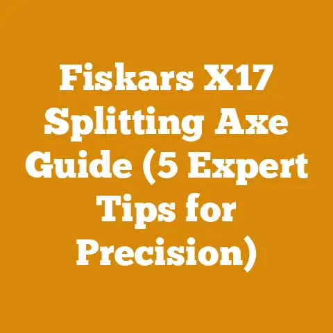 Fiskars X17 Splitting Axe Guide (5 Expert Tips for Precision)