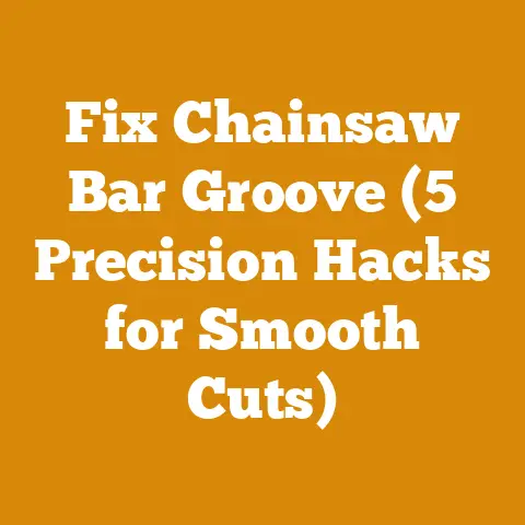 Fix Chainsaw Bar Groove (5 Precision Hacks for Smooth Cuts)