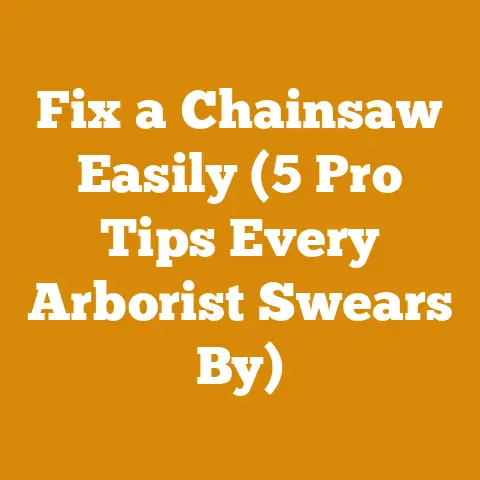 Fix a Chainsaw Easily (5 Pro Tips Every Arborist Swears By)