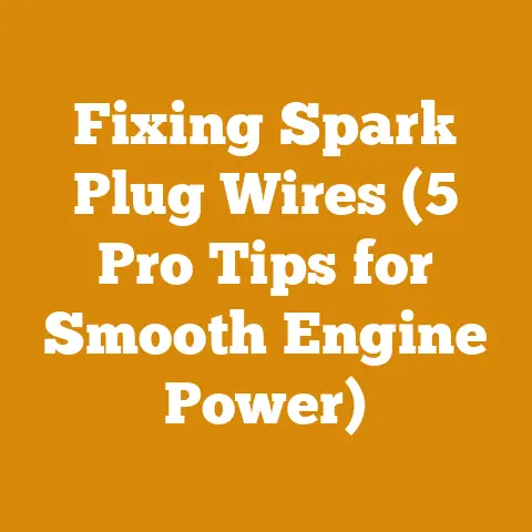 Fixing Spark Plug Wires (5 Pro Tips for Smooth Engine Power)