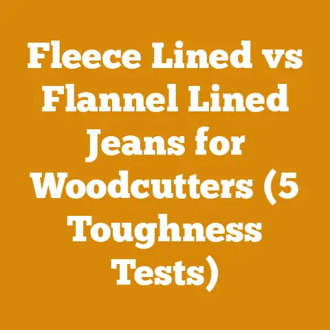 Fleece Lined vs Flannel Lined Jeans for Woodcutters (5 Toughness Tests)