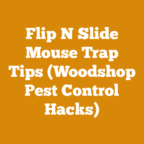 Flip N Slide Mouse Trap Tips (Woodshop Pest Control Hacks)