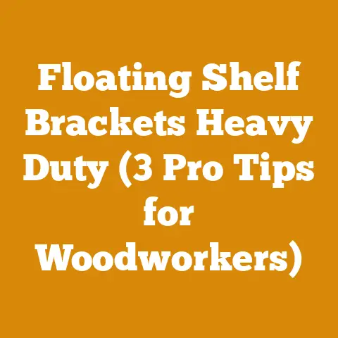 Floating Shelf Brackets Heavy Duty (3 Pro Tips for Woodworkers)