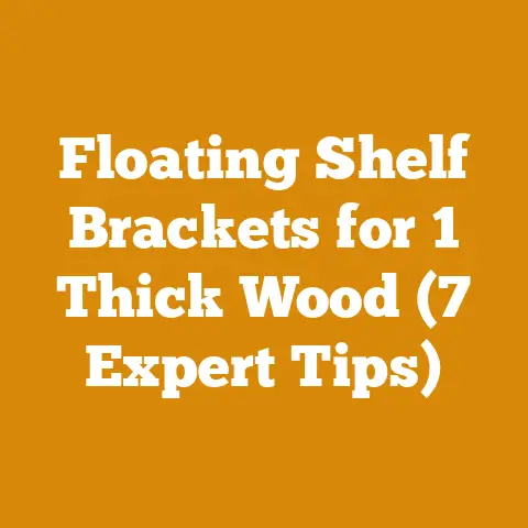 Floating Shelf Brackets for 1 Thick Wood (7 Expert Tips)