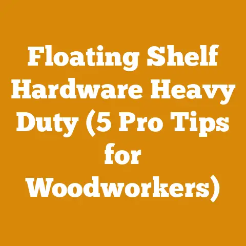 Floating Shelf Hardware Heavy Duty (5 Pro Tips for Woodworkers)