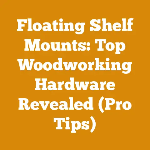 Floating Shelf Mounts: Top Woodworking Hardware Revealed (Pro Tips)