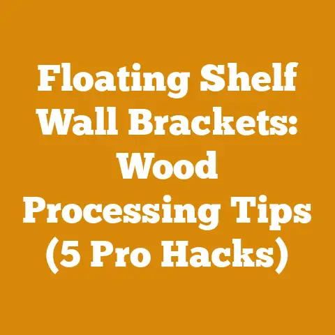 Floating Shelf Wall Brackets: Wood Processing Tips (5 Pro Hacks)