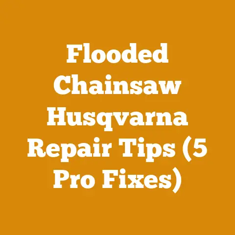 Flooded Chainsaw Husqvarna Repair Tips (5 Pro Fixes)