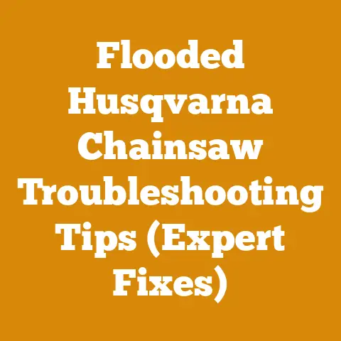 Flooded Husqvarna Chainsaw Troubleshooting Tips (Expert Fixes)