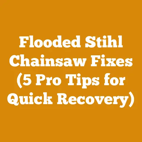 Flooded Stihl Chainsaw Fixes (5 Pro Tips for Quick Recovery)
