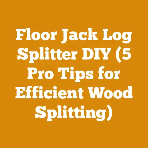 Floor Jack Log Splitter DIY (5 Pro Tips for Efficient Wood Splitting)