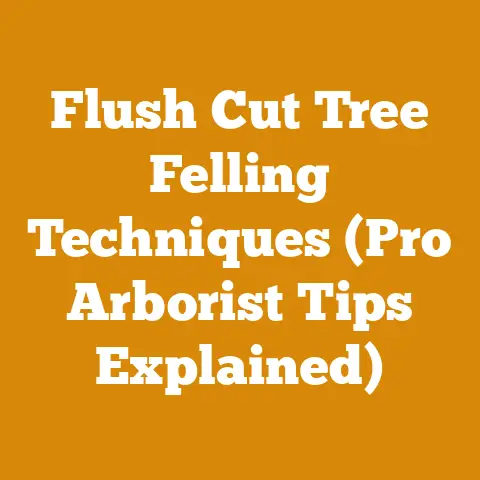 Flush Cut Tree Felling Techniques (Pro Arborist Tips Explained)
