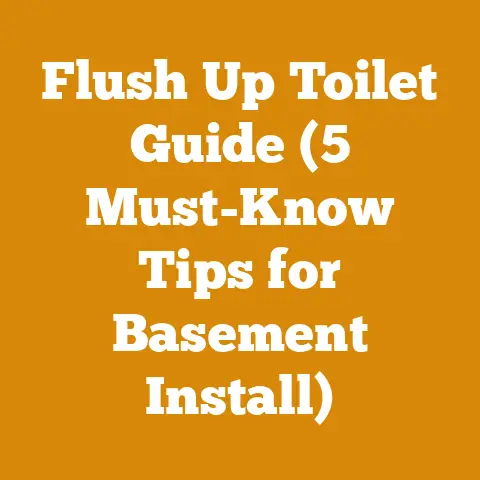 Flush Up Toilet Guide (5 Must-Know Tips for Basement Install)