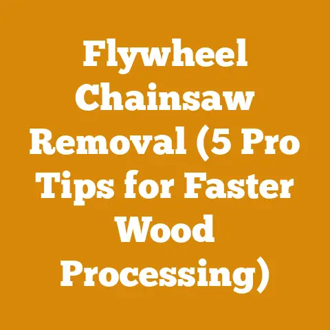 Flywheel Chainsaw Removal (5 Pro Tips for Faster Wood Processing)