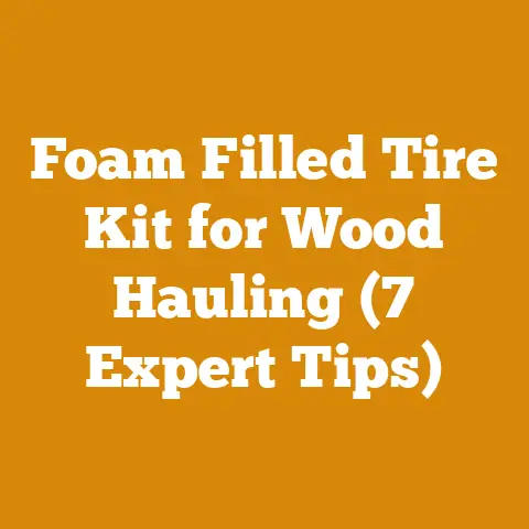 Foam Filled Tire Kit for Wood Hauling (7 Expert Tips)