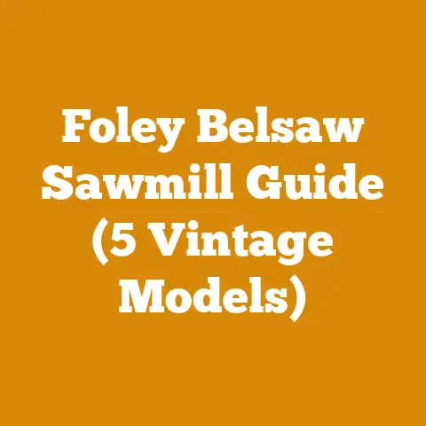 Foley Belsaw Sawmill Guide (5 Vintage Models)