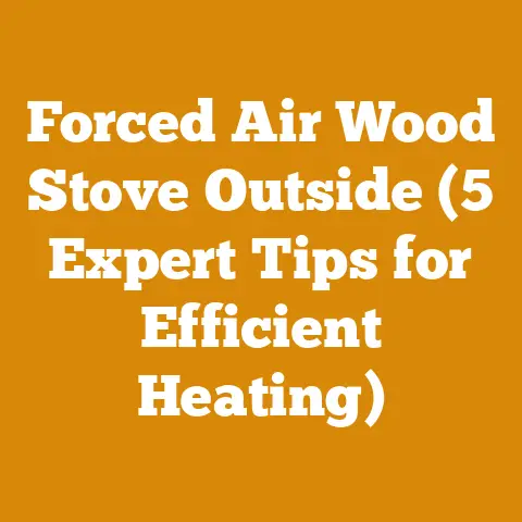 Forced Air Wood Stove Outside (5 Expert Tips for Efficient Heating)