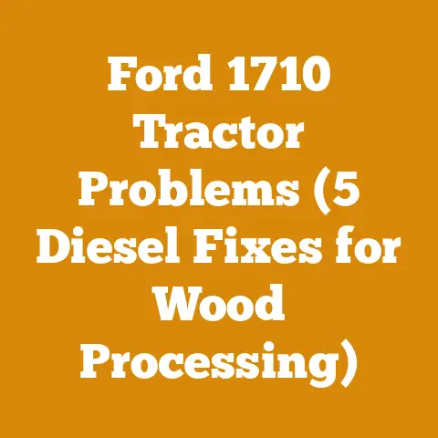 Ford 1710 Tractor Problems (5 Diesel Fixes for Wood Processing)