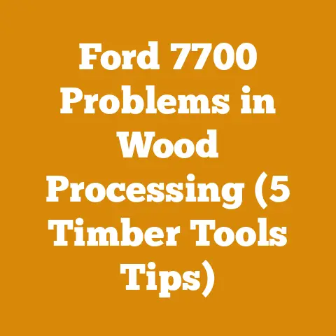 Ford 7700 Problems in Wood Processing (5 Timber Tools Tips)