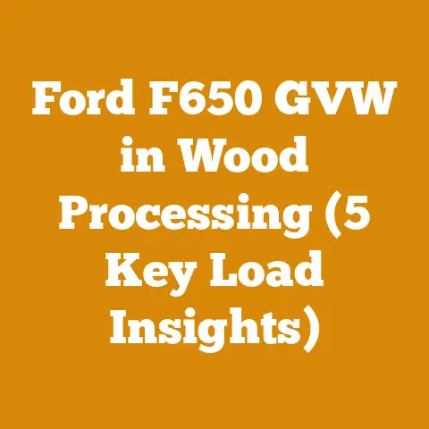 Ford F650 GVW in Wood Processing (5 Key Load Insights)