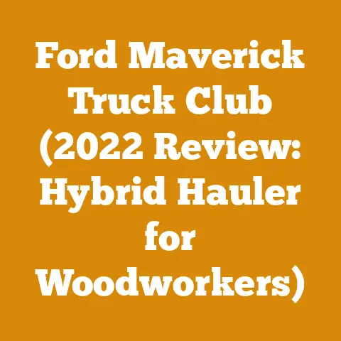 Ford Maverick Truck Club (2022 Review: Hybrid Hauler for Woodworkers)