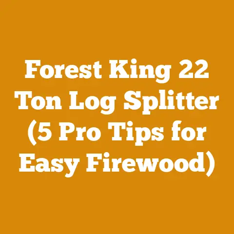 Forest King 22 Ton Log Splitter (5 Pro Tips for Easy Firewood)