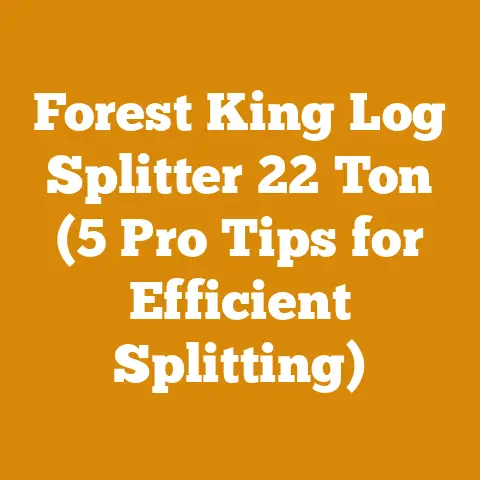 Forest King Log Splitter 22 Ton (5 Pro Tips for Efficient Splitting)