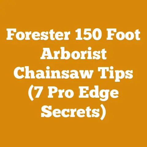 Forester 150 Foot Arborist Chainsaw Tips (7 Pro Edge Secrets)