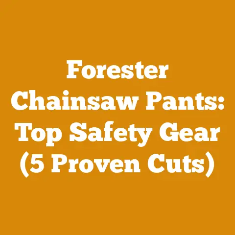 Forester Chainsaw Pants: Top Safety Gear (5 Proven Cuts)