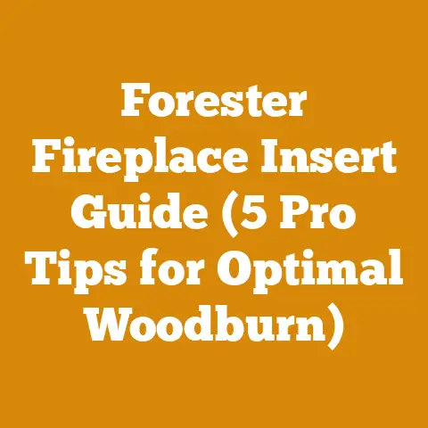 Forester Fireplace Insert Guide (5 Pro Tips for Optimal Woodburn)
